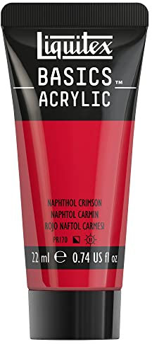 Liquitex Basics Acrylique Tube 22 ml Naphtol Carmin ROW