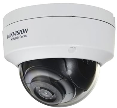 Caméra Hiwatch Perfomance Series ipc/resoluc 8 MP/Objectif 2,8 mm/boîtier Dome/métal / ip67, ik10 / IR jusqu'à 30 m (hwi-d181.