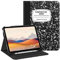 FINTIE Case for iPad 10th Generation 10.9 Inch (2022 Model), Multi-Angle Viewing Protective Stand Cover with Pencil Holder & Pocket, Auto Sleep/Wake, Composition Book