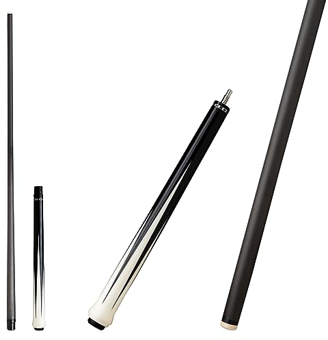CUEDESG Springqueuestab aus Kohlefaser, mit 13 mm Spitze mit selbstschließendem Gelenk