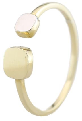 Miamar Damen Ring 14 Karat (585) Bicolor Gold 53 (16.9) 1148071