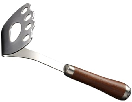 Cabilock Machucador Pasapurés De Papa Machacador De Aguacate Pequeño Machacador Utensilio Triturador Alimentos Machacador De Plátanos Triturador De Mano Exprimidor Patata Bebé Madera Huevo