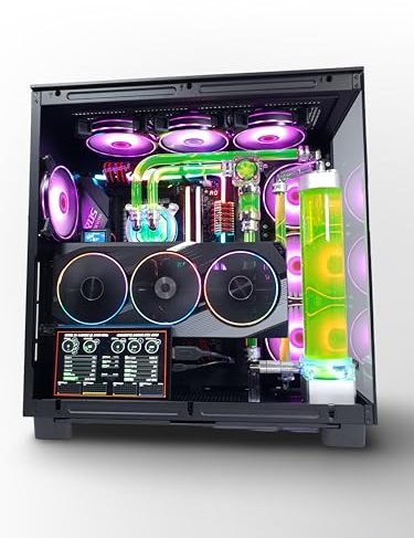 VIXIA High End Custom Watercooled Gaming PC - Intel Core i7 14700K 5.6GHz - GeForce RTX 4070ti Super DDR6X 12GB - DDR5 32GB 6000MHz - PCIe4.0 M.2 NVME 2TB - Black - VSX-110B