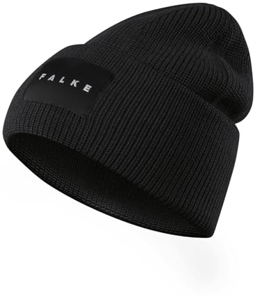 FALKE Unisex Basic Apparel Mütze schnelltrocknend warm atmungsaktive klimaregulierende geruchshemmende Wolle 1 Stück