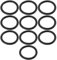 ECSiNG 10 Pièces de Tuyau de Pompe de Filtration de Piscine Joint Torique en Caoutchouc Joint d'étanchéité Diamètre Extérieur 32 Mm Épaisseur 3,5 Mm Compatible avec Bestway Raccord de Tuyau