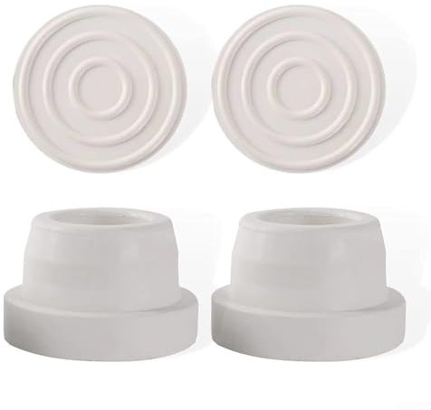 2 paquetes de escaleras de piscina exterior para piscina enterrada, escalera de piscina con extremo de goma, tubo estándar de escalera de piscina