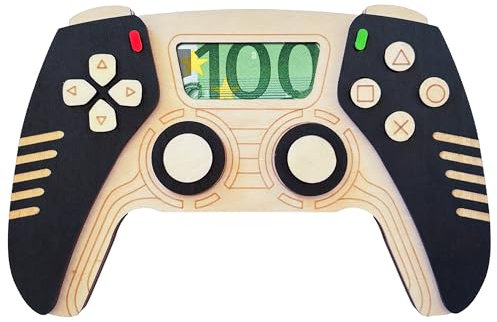 JoliCoon Geldgeschenk Gamer Geschenk - Gaming Geschenk - Gamer Geschenke Jungen - PS5 Geschenkideen