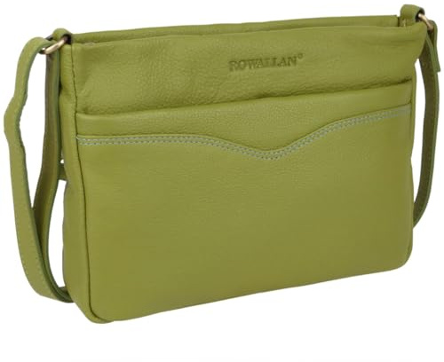Rowallan of Scotland Ladies Leather Compact Cross Body Bag