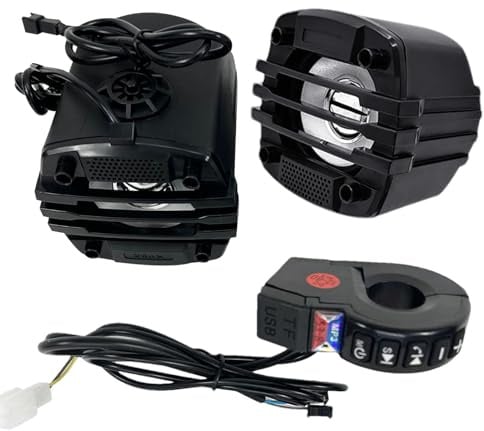 Motorrad -Stereo -System - Lenkerschallsystem, wasserdichtes Motorrad