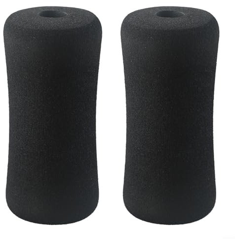 Lot de 2 rouleaux de mousse de rechange pour banc de musculation 23 x 100 x 175 mm