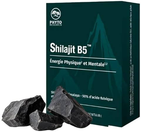 PhytoResearch Shilajit B5 - 30 Kapseln
