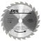 SKIL Hartmetall Sägeblatt ø 170 mm (24 Zähne, Werkzeugaufnahme 16 mm, für Modelle 1052, 1854, 1855, 5055, 5155, 5255, für saubere Schnitte)