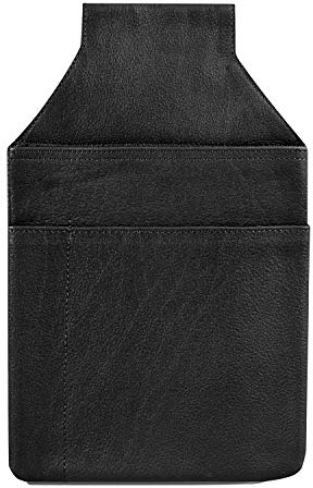 Profi Kellnerholster Kellnerhalfter aus Nappa-Leder, Schwarz, Hamosons 1009