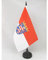 AZ FLAG - Tischflagge Hessen - 21x14 cm - Hessen Tischfahne 14 x 21 Cm - Flaggen