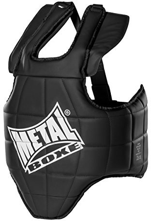 Metal Boxe MB144N Plastron de boxe Noir Taille 3