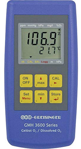 Greisinger GMH 3611-L04 Appareil de mesure d'oxygène O2