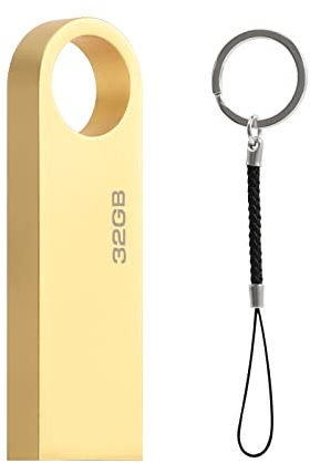 Chiavetta USB 32 GB, Mini PenDrive 32 Giga Metallo USB Flash Drive USB Key 32gb per PC, Laptop, ecc