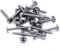 No.8 x 1 (4.2mm x 25mm) Pozi Flanged Self-Tapping Screw - Stainless Steel (A2) (Pack of 20)