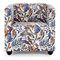 LOOKS by Wolfgang Joop Looks I Designer Sessel mit Federkern, Holzwerkstoff, beige Gemustert, 72x71x75 cm
