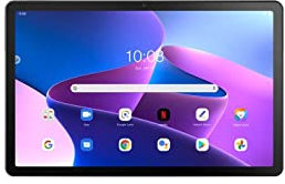 Lenovo Tab M10 Plus (3a generazione) Tablet da 10,61 2K (MediaTek Helio G80, 4 GB di RAM, 64 GB espandibili fino a 1 TB, 4 altoparlanti, WiFi + Bluetooth, Android 12), grigio scuro