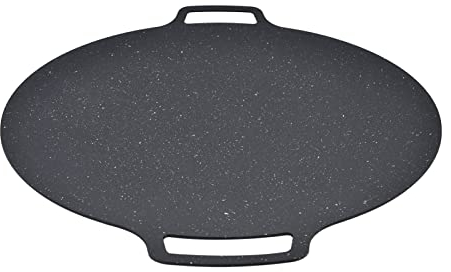 Boxwizard Griglia per Barbecue Ferro Antiaderente Vassoio per Grigliare Rotondo Resistente Al Calore per Frittelle di Pancetta (30 CENTIMETRI)