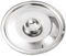 Lurrose 16cm Stainless Steel Seasoning Pot Cover Universal Pot Lid Metal Frying Pan Lid Replacement for Home Kitchen Restaurant