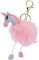 SAFIGLE 2 Stück Einhorn Schlüsselanhänger Einhorn Taschen Schlüsselanhänger Plüsch Taschenanhänger Entzückender Taschen Schlüsselanhänger Entzückender Taschenanhänger Plüsch