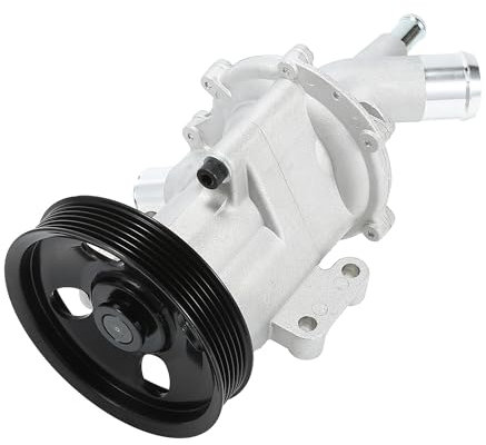 Partuto Pompa dell'acqua n. 11517513062 - Pompa dell'acqua anteriore per motore auto - per Mini Cooper R50 R53 1.6L 2001-2006 Tono Argento Metallico - 1 pezzo