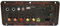 ClAZTyict Bluetooth5.0 Audio 300W Placa Amplificadora D300 Subwoofer Micrófono Dual AMP Módulo Amplificador Reproductor Multimedia para Automóvil Enchufe Europeo