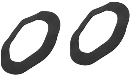 Angoily 2St Antirutschmatte für Relaxsessel Möbelgreiferauflage Bodenschoner für Möbel Stuhlbeinpolster Desk pad erdungsmatte Fußpolster für Fußböden für Möbel Stuhl-Fußpolster Eva Black