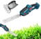 Cordless Hedge Trimmer & Grass Shear, 2 IN 1 Handheld Hedge Trimmer, 24V Electric Shrub Trimmer Compatible with Makita 18V Battery,Handheld Grass Cutter for Garden, Shrub, Lawn Trimmin (No Battery)