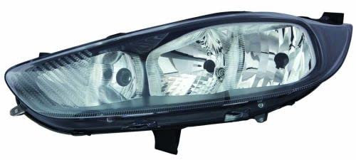 Autoteile Gocht Set Hauptscheinwerfer Scheinwerfer H15 H7 mit Motor + Set Satz Links und Rechts Kompatibel mit Ford Fiesta VI CB1 2013-2017