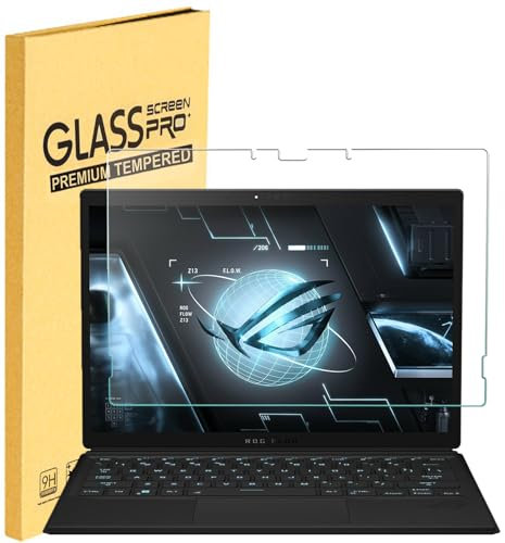 Displayschutzfolie aus gehärtetem Glas für ASUS ROG Flow Z13 GZ302 Gaming Laptop 13 Zoll (2025), Härtegrad 9H, kratzfest (nicht passend für Modell 2023–2022)
