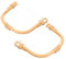 MUCKLILY 2 Pezzi Teiera con Design Decorativo Sostituzione Facile e Sicura per Teiere e Terracotta U Shape per Teiere Cinesi e Giapponesi Beige
