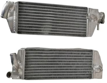 NTOLAMPIX Compatible con refrigerante de radiador de Aluminio KTM 250/300/360 EXC/MXC/EGS/SX 1995-1997 (1995, 1996 y 1997)