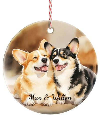 DPDP Bolas Navidad Personalizadas 2025 - CREA Tus Propios Regalos Personalizados, Decoraciones para Árbol de Navidad con Fotos - Regalos para Familia, Parejas, Mascotas, Primera Navidad del Bebé