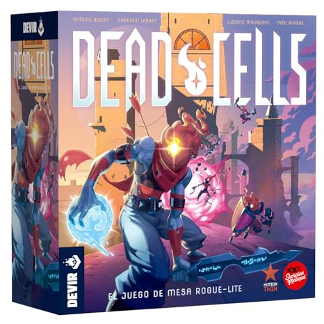 Devir Dead Cells – Brettspiel für Action und Abenteuer, inspiriert vom Videospiel Roguelike Dead Cells, Strategie, Erkundung und Überleben für 1 bis 4 Spieler (BGDEDCELESP)