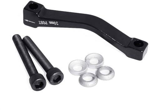 Gettimore Scheibenbremsen-Adapter für Fahrrad SM-Ma-F180P/P2, Pm-Pm, 160 auf 180 mm, für vorne MTB, Straße, für Fahrrad, Scheibenbremse, Pfosten, Bremssattel