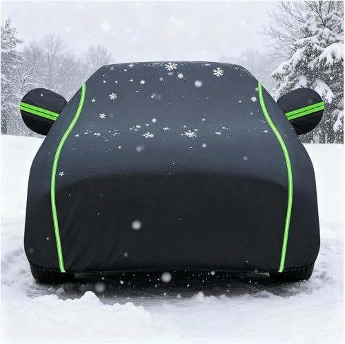 Autoabdeckung Outdoor für Ford Focus Turnier Kombi, Abdeckplane Auto Wasserdicht,Sonnenschutz,Schneeschutz,Staubschutz,Kratzschutz,mit Reißverschlusstür ml20
