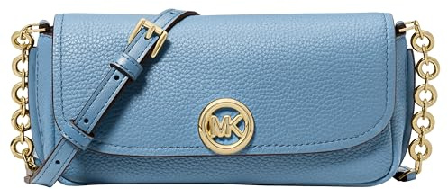 Michael Kors Nolita Damen Umhängetasche mit Kette Gold