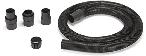 Shop-Vac 9050333 Hose, 2.5 in Diameter x 8 Ft Length, Long Reach, Vacuum Hose, Black, (1 Pack)