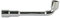 Stanley 2-86-694 Clé à pipe débouchée 6 x 12 pans 17 mm