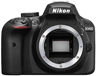 Nikon Appareil photo reflex numérique à objectif unique (SLR) D3400 Corps noir D3400BK (Import Allemagne)