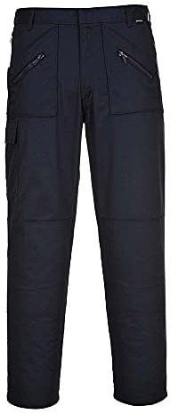 Portwest S887 Comfort Reinforced Knee Action Trouser Navy Tall, 36