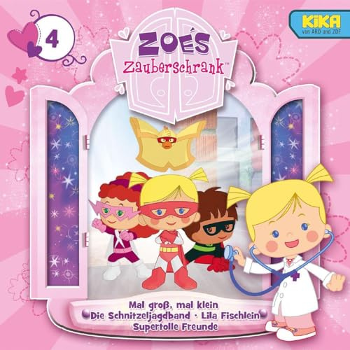 Folge 04: Mal groß, mal klein / Die Schnitzeljagdband / Lila Fischlein / Supertolle Freunde
