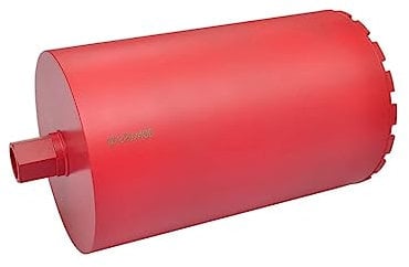 vidaXL Dry and Wet Diamond Core Drill Bit – 220 x 400mm Size - Durable Metal Construction for Granite, Hard Stone, Concrete, and More