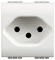 Legrand n4164/13 LL Prise suisse Blanc