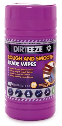 Dirteeze Multi Purpose Industrial Cleaning Wipes, 80 Wipes Tub