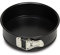 Guardini, Gardenia, Molde para Tarta Desmontable, 12 cm. Material: Acero con Revestimiento Antiadherente, Color Negro.