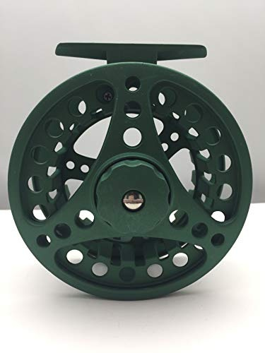 BestCity Angelrolle ALC, Legierung, matt, Grün, Größe 7/8 (Rolle #10)